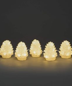 Kottar av Akryl 5 pack LED belysning