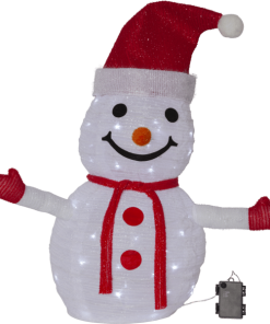 Utomhusdekoration Snögubbe LED