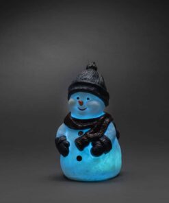 Snögubbe I Plast RGD LED