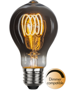 LED-lampa E27 TA60 Decoled Spiral Smoke